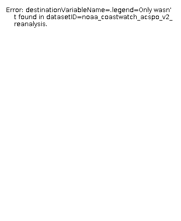 The sea_surface_temperature legend.